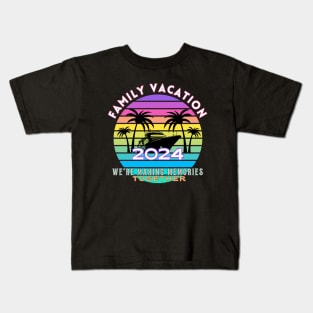 Family Vacation 2024 Kids T-Shirt